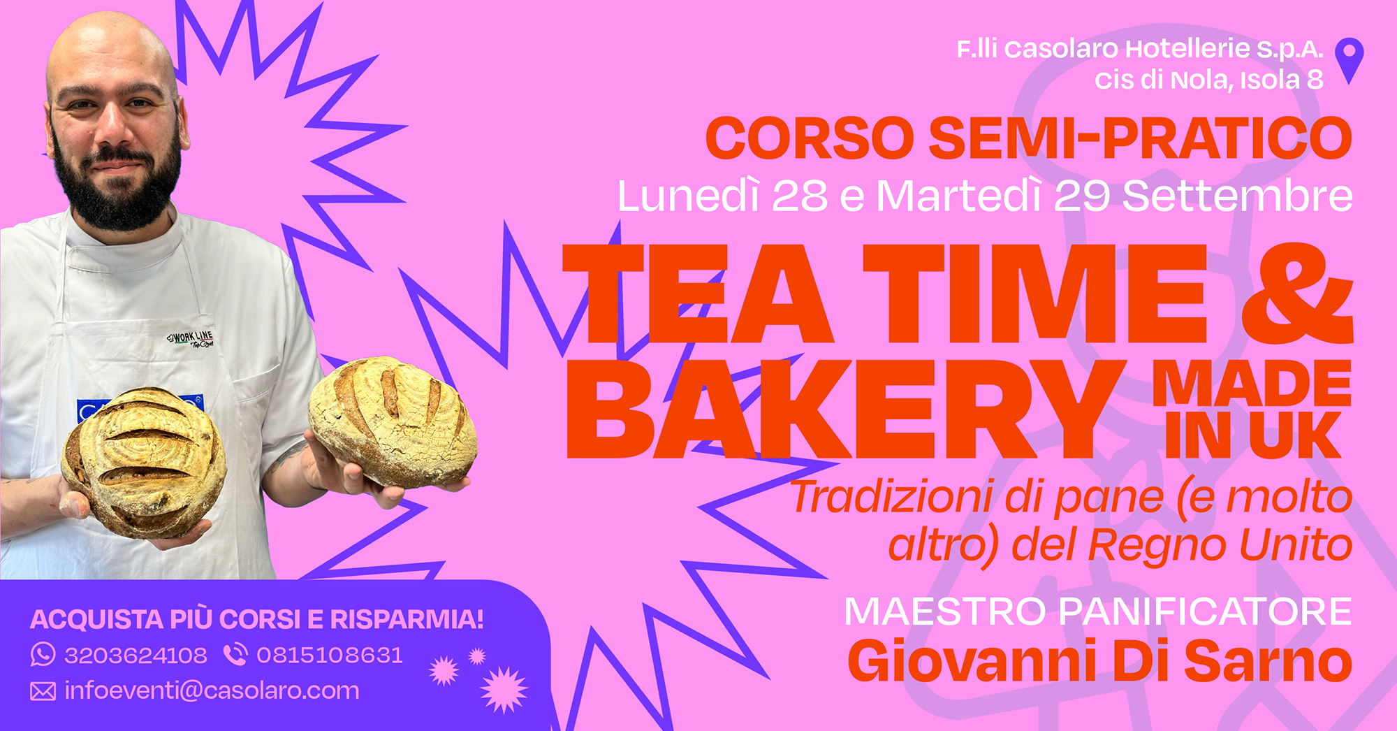 Tea Time & Bakery made in UK
